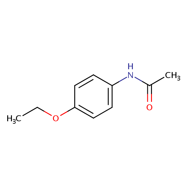 Structural image of Phenacetin