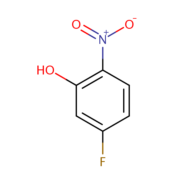 Structural image of 5-Fluoro-2-nitrophenol