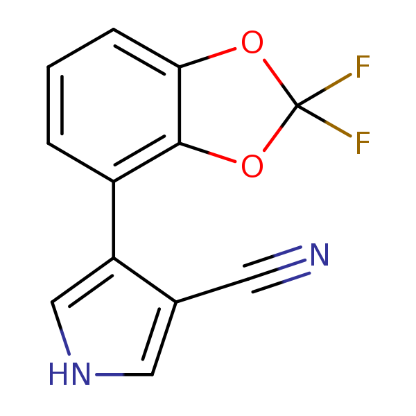 Structural image of Fludioxonil