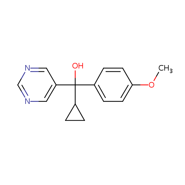 Structural image of Ancymidol