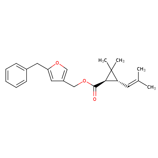 Structural image of Bioresmethrin