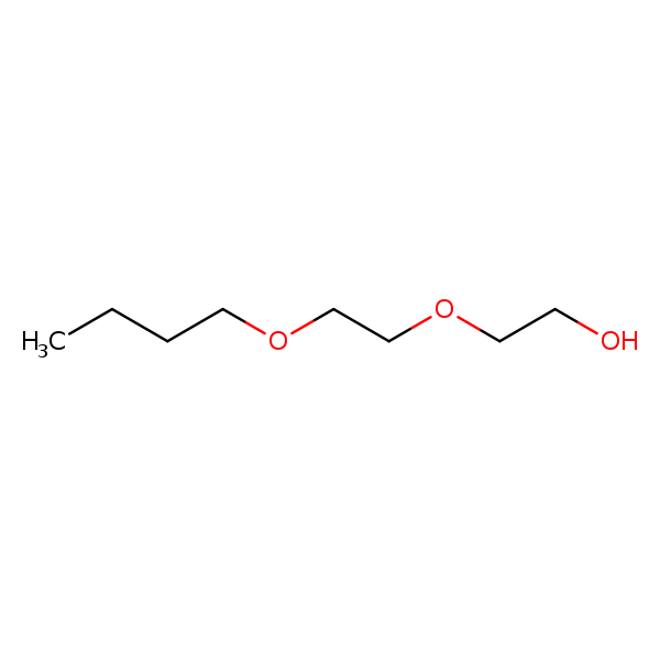 Structural image of 2-(2-Butoxyethoxy)ethanol