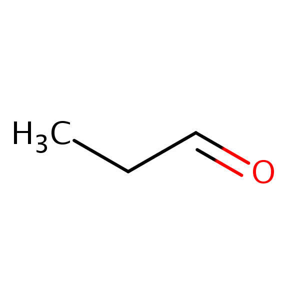Structural image of Propanal
