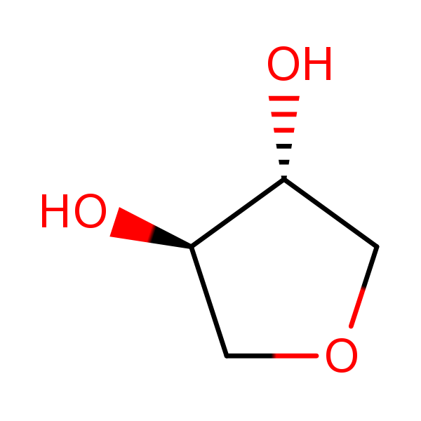 Structural image of (3R,4R)-Tetrahydro-3,4-furandiol