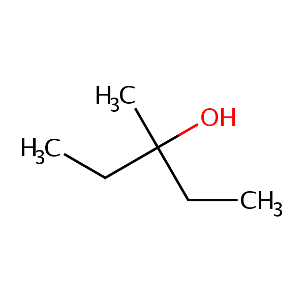 Structural image of 3-Methyl-3-pentanol