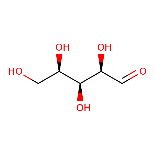 Structural image of D-Xylose