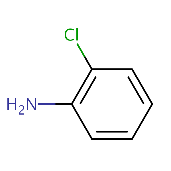 Structural image of 2-Chloroaniline
