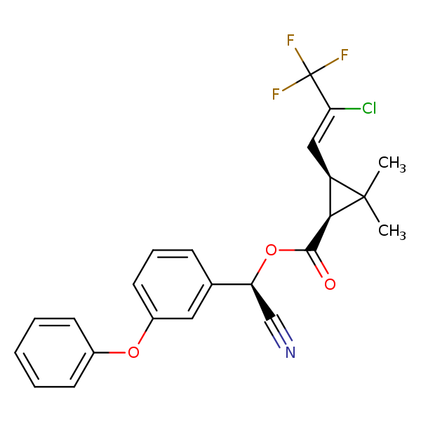Structural image of lambda-Cyhalothrin