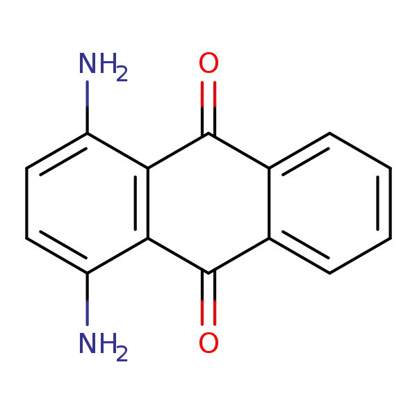 Structural image of 1,4-Diamino-9,10-anthracenedione