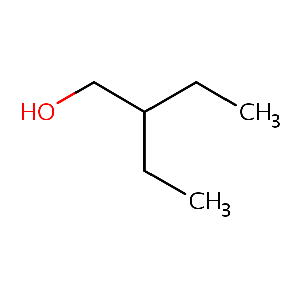Structural image of 2-Ethyl-1-butanol