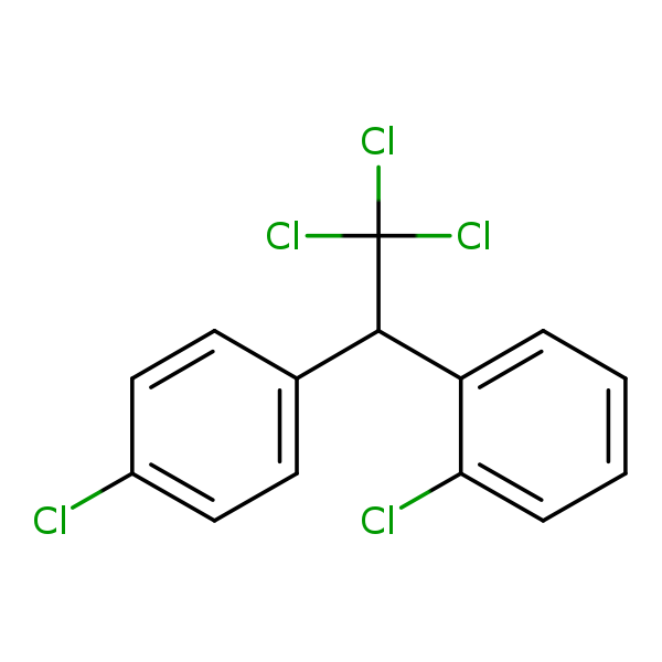 Structural image of o,p'-DDT