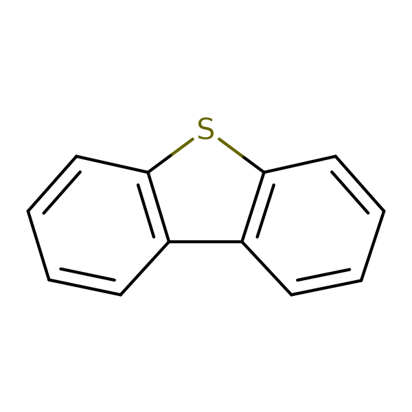 Structural image of Dibenzothiophene