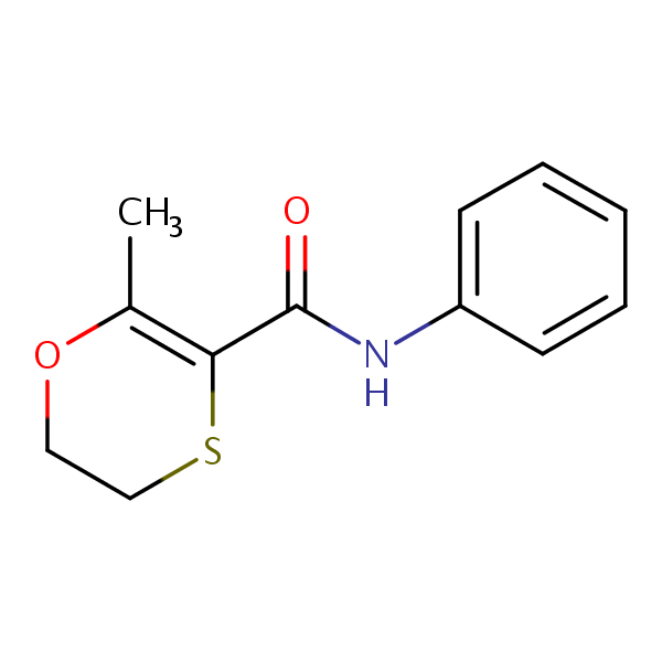 Structural image of Carboxin