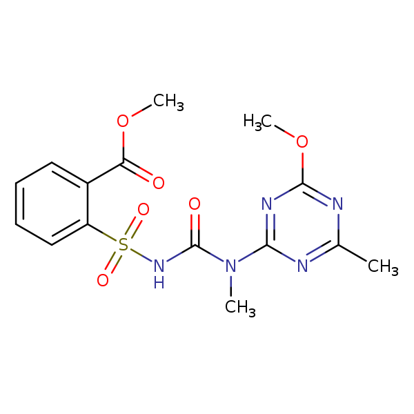 Structural image of Tribenuron-methyl