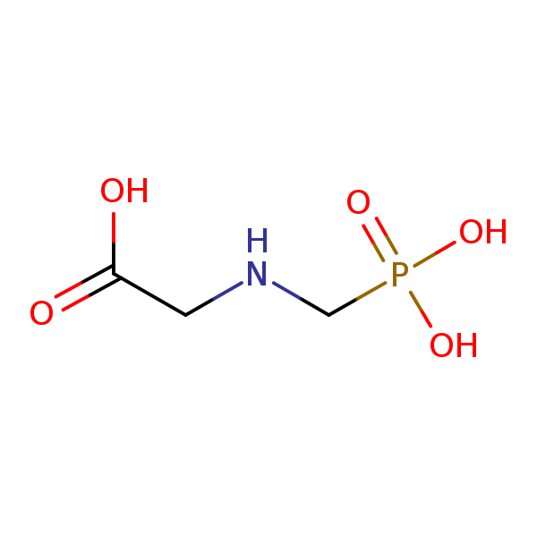 Structural image of Glyphosate