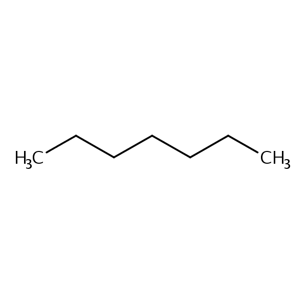 Structural image of Heptane