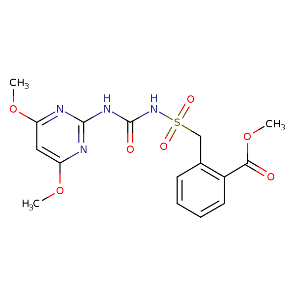 Structural image of Bensulfuron-methyl