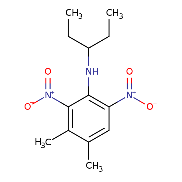 Structural image of Pendimethalin