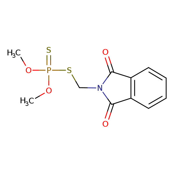 Structural image of Phosmet