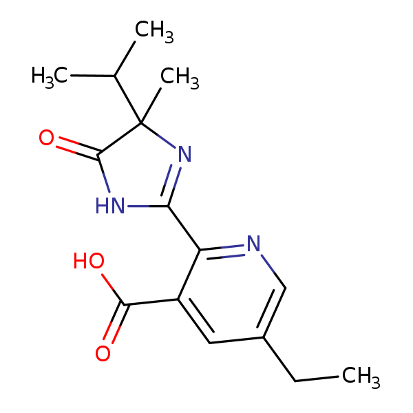Structural image of Imazethapyr