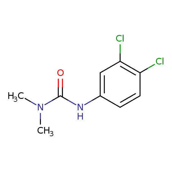 Structural image of Diuron