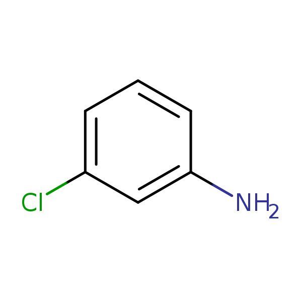 Structural image of 3-Chloroaniline