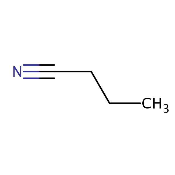 Structural image of Butanenitrile