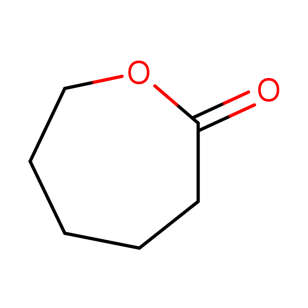 Structural image of Caprolactone