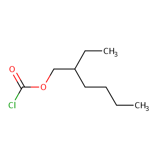 Structural image of 2-Ethylhexyl chloroformate