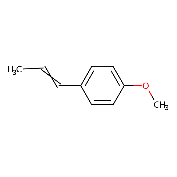 Structural image of Anethole