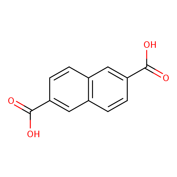 Structural image of 2,6-Naphthalenedicarboxylic acid