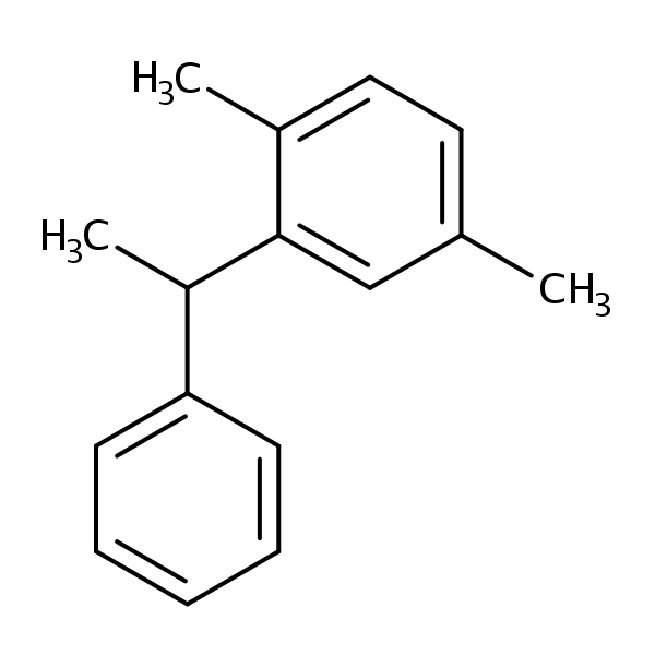 Structural image of 2-(1-Phenylethyl)-p-xylene