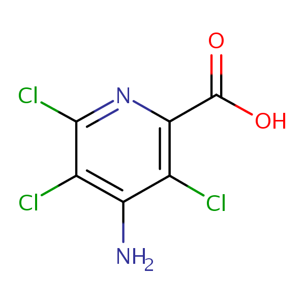Structural image of Picloram