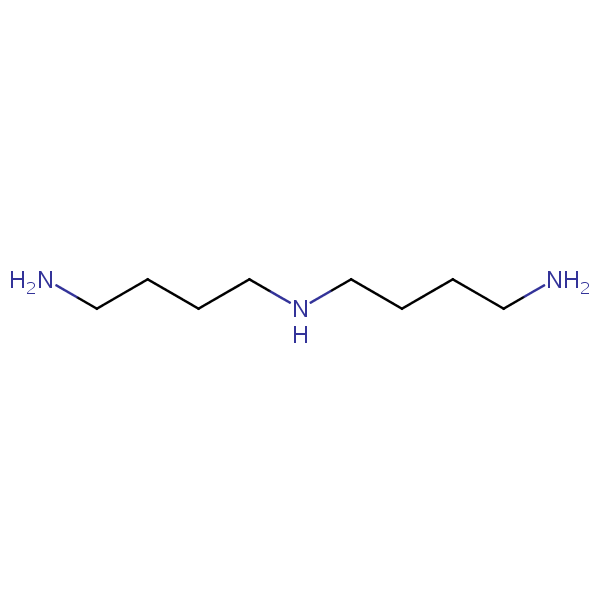 Structural image of Sym-homospermidine