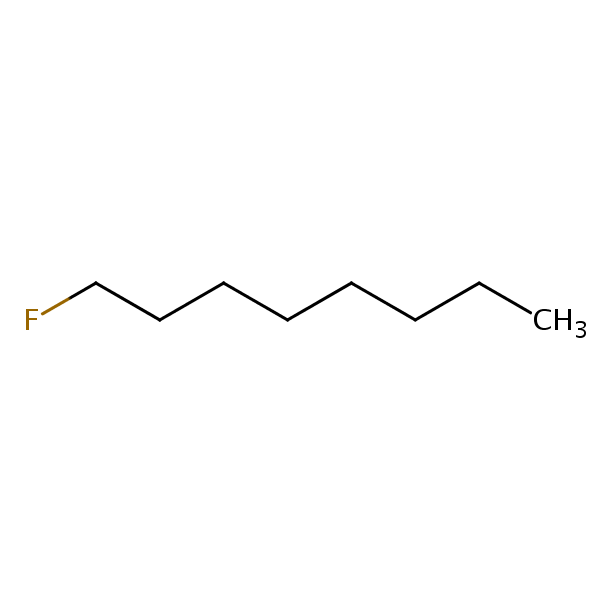 Structural image of Octane, 1-fluoro-