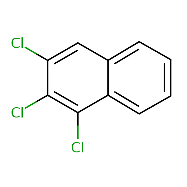 Structural image of 1,2,3-Trichloronaphthalene
