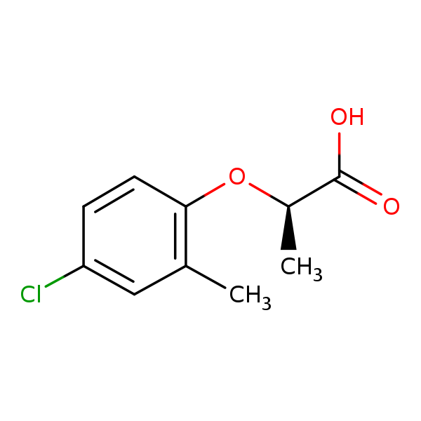 Structural image of (R)-2-(4-Chloro-2-methylphenoxy)propionate