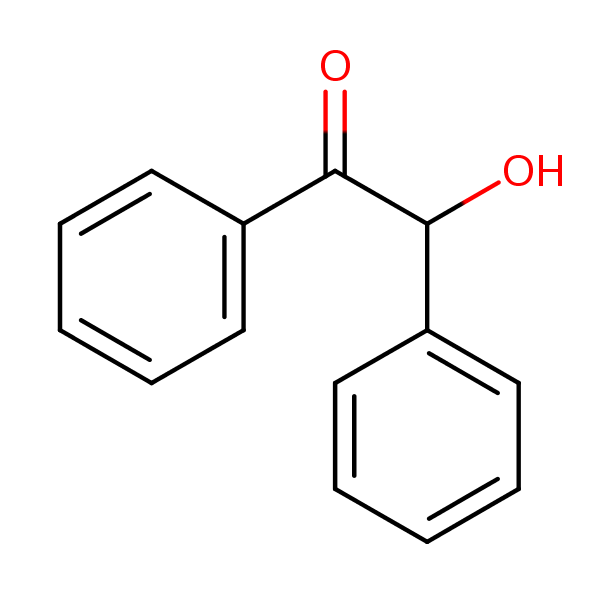 Structural image of Benzoin