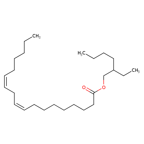 Structural image of 2-Ethylhexyl (9Z,12Z)-octadeca-9,12-dienoate