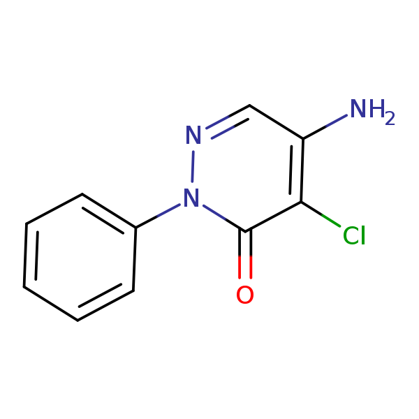 Structural image of Chloridazon