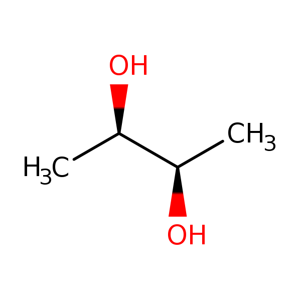 Structural image of (2R,3R)-2,3-Butanediol