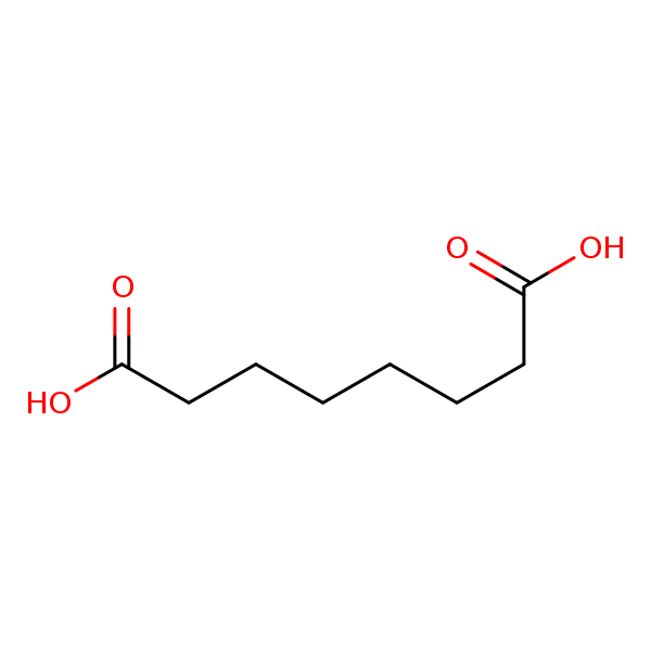 Structural image of Octanedioic acid