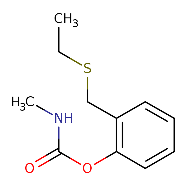 Structural image of Ethiofencarb