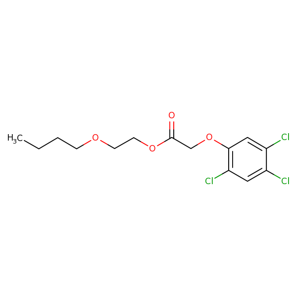 Structural image of 2,4,5-T-butotyl