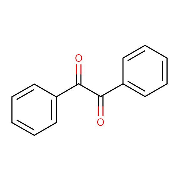 Structural image of 1,2-Diphenylethanedione