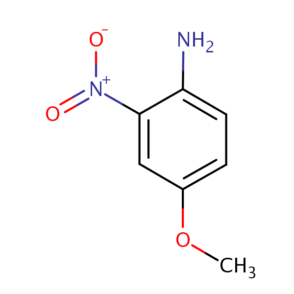 Structural image of 4-Methoxy-2-nitroaniline