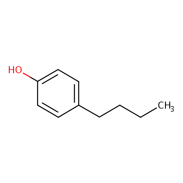 Structural image of 4-Butylphenol