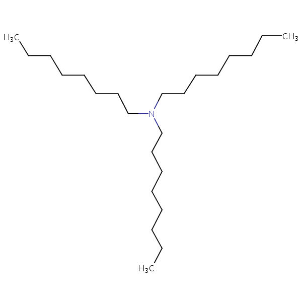 Structural image of Trioctylamine