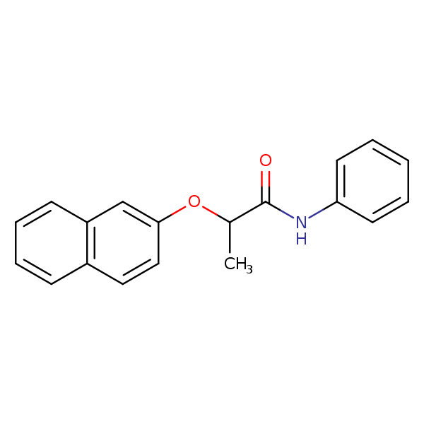 Structural image of Naproanilide