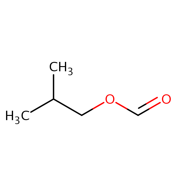 Structural image of Formic acid, 2-methylpropyl ester